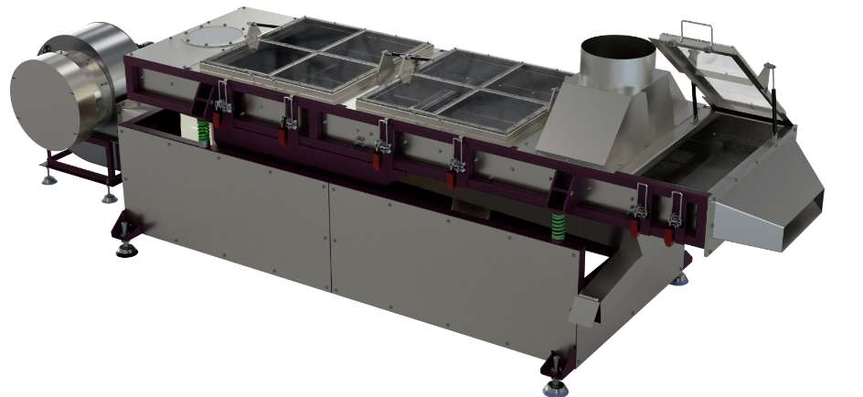 industrial vibrating screen